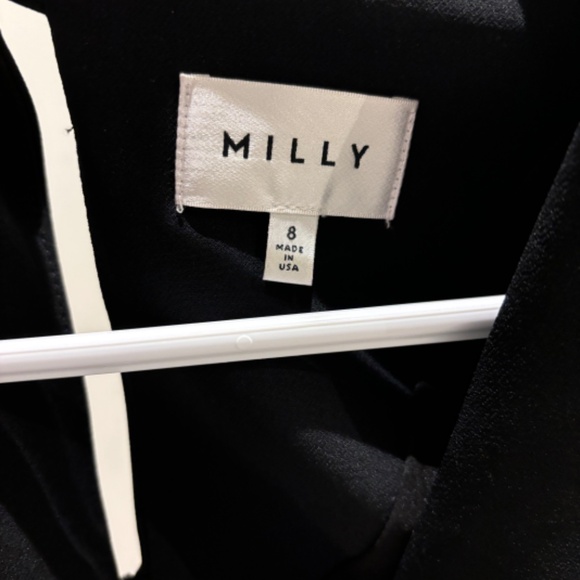 MILLY V Neck Mini Dress M (8) but fits like 4-6 - Picture 5 of 9